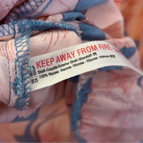 Free People Floral Maxi Dress in Blue and Orange - Picture 6 of 6